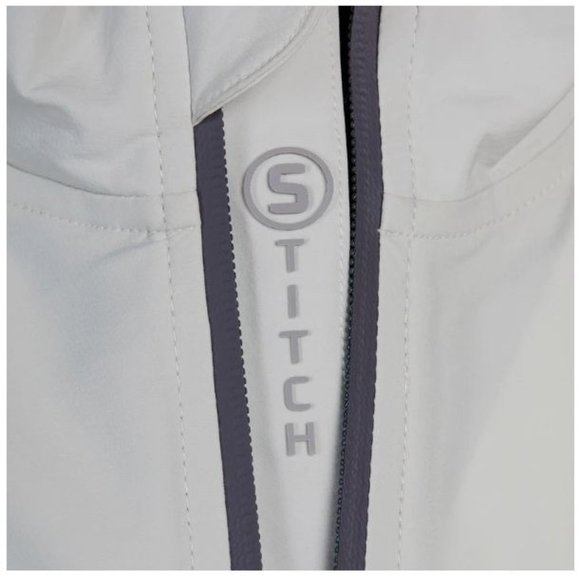 NEW Stitch GT Golf Vest Mens Size Large Nimbus Ivory Full Zip NWT Weather System - Picture 3 of 12